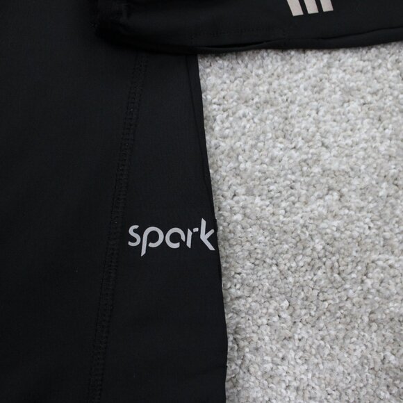 Veil Spark Sweatshirt Womens Medium Black 1/4 Zip Performance L/S Pullover - Picture 7 of 15